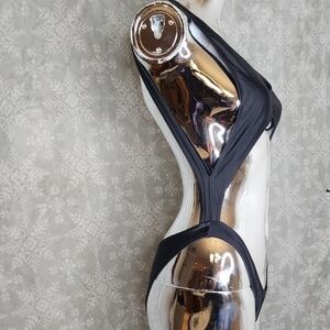 Black Bikini One Piece